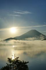 富士山：本栖湖から