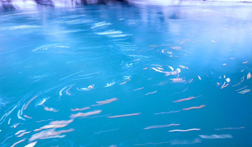 清流が生み出すアート