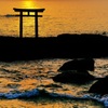 鳥居のある景色