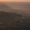 朝焼けの外輪山