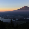 峠の朝　－富士山－