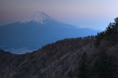 富士　淡く