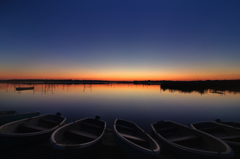 日の出ライン　－印旛沼－