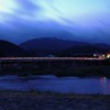 渡月橋（夕方）