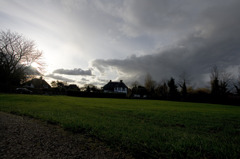 gloomy countryside