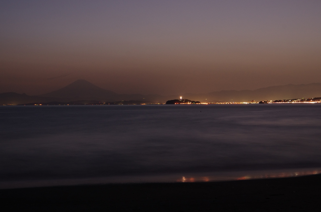 森戸からの夜景