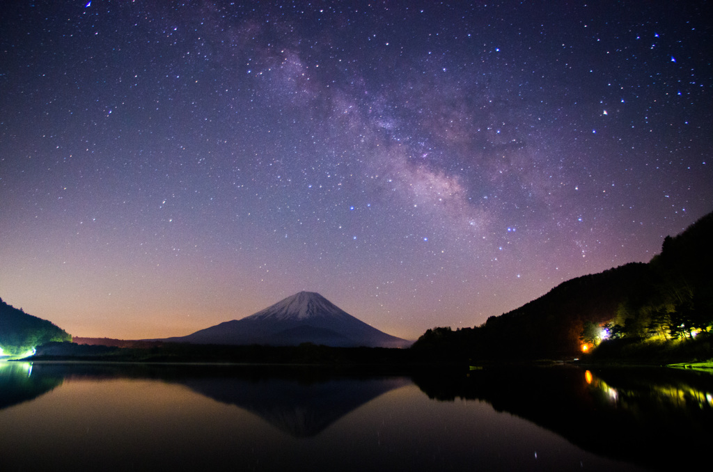 精進湖の宇宙（そら）