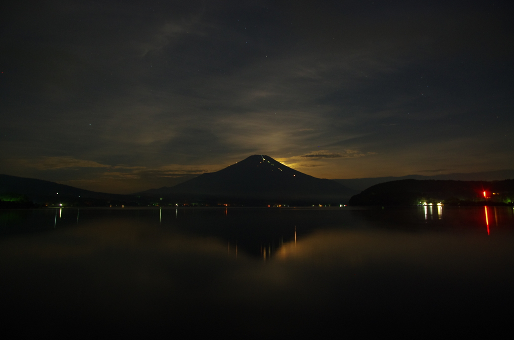 月焼け雲