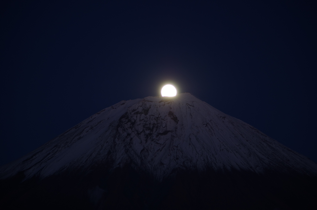田貫湖からのパール富士
