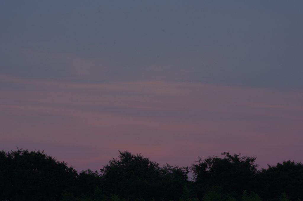 夕暮れ