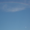虹と月
