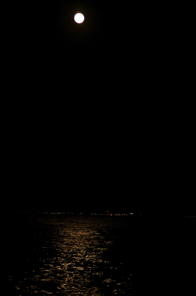 今年一番小さい満月 3