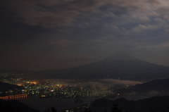 新道峠の夜景