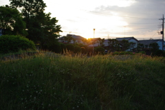 夕暮れ空