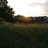 夕暮れ空