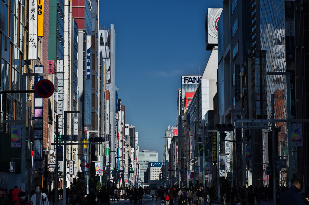A linear city