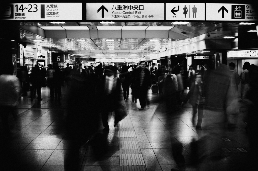 東京駅喧噪