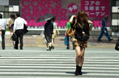 夏の日、街の人　#5