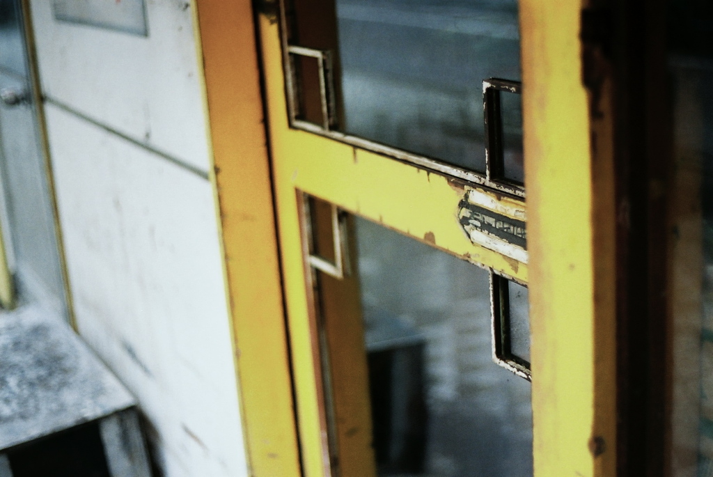 rusted yellow