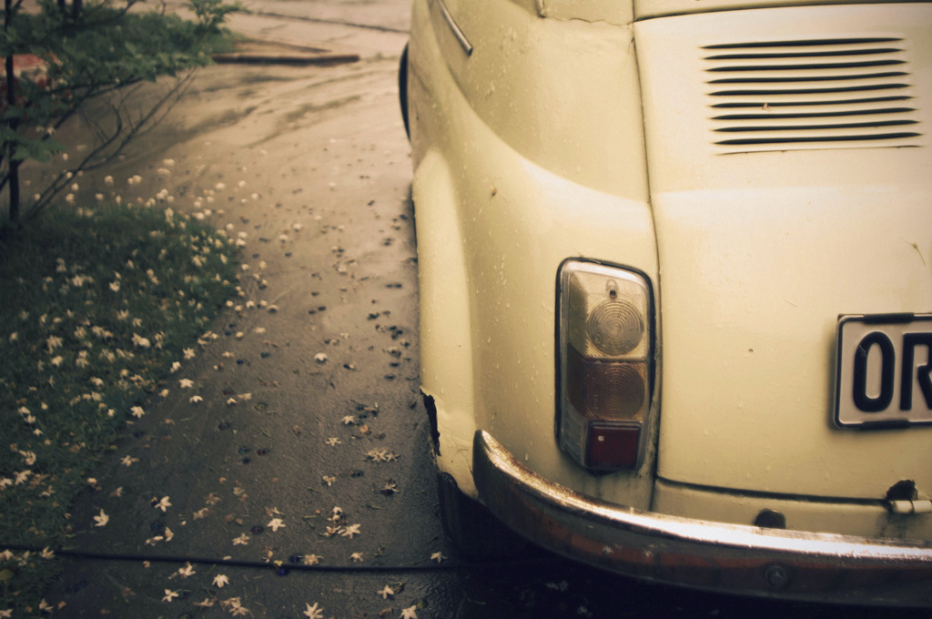 雨とFIAT
