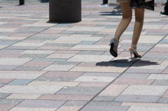夏の日、街の人　#9