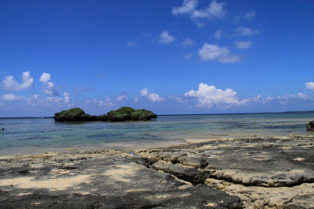 西表島・星の砂ビーチ