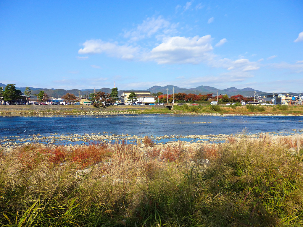 嵐山にて