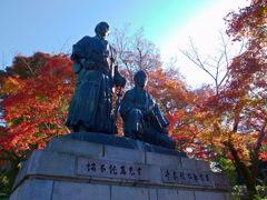 円山公園にて