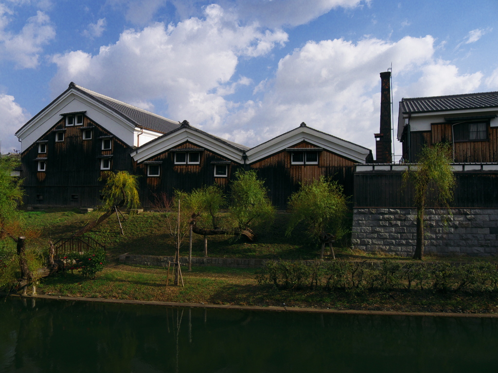 月桂冠大倉記念館(裏側から)