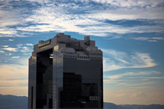 大阪ステーションシティ　天空の農園にて