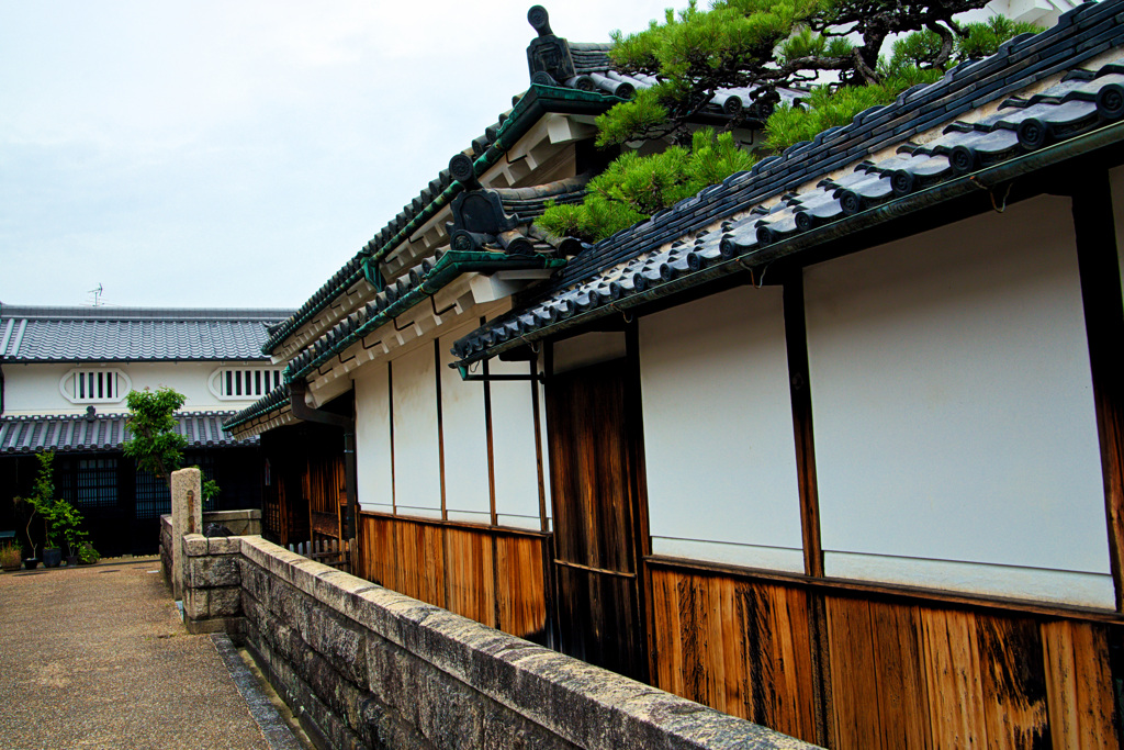 奈良　今井町の街並み