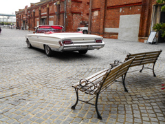 築港赤レンガ倉庫にて