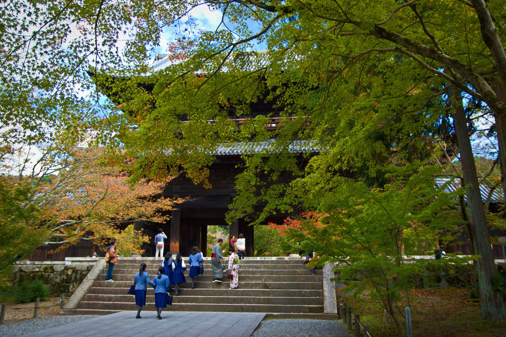 南禅寺で秋探し