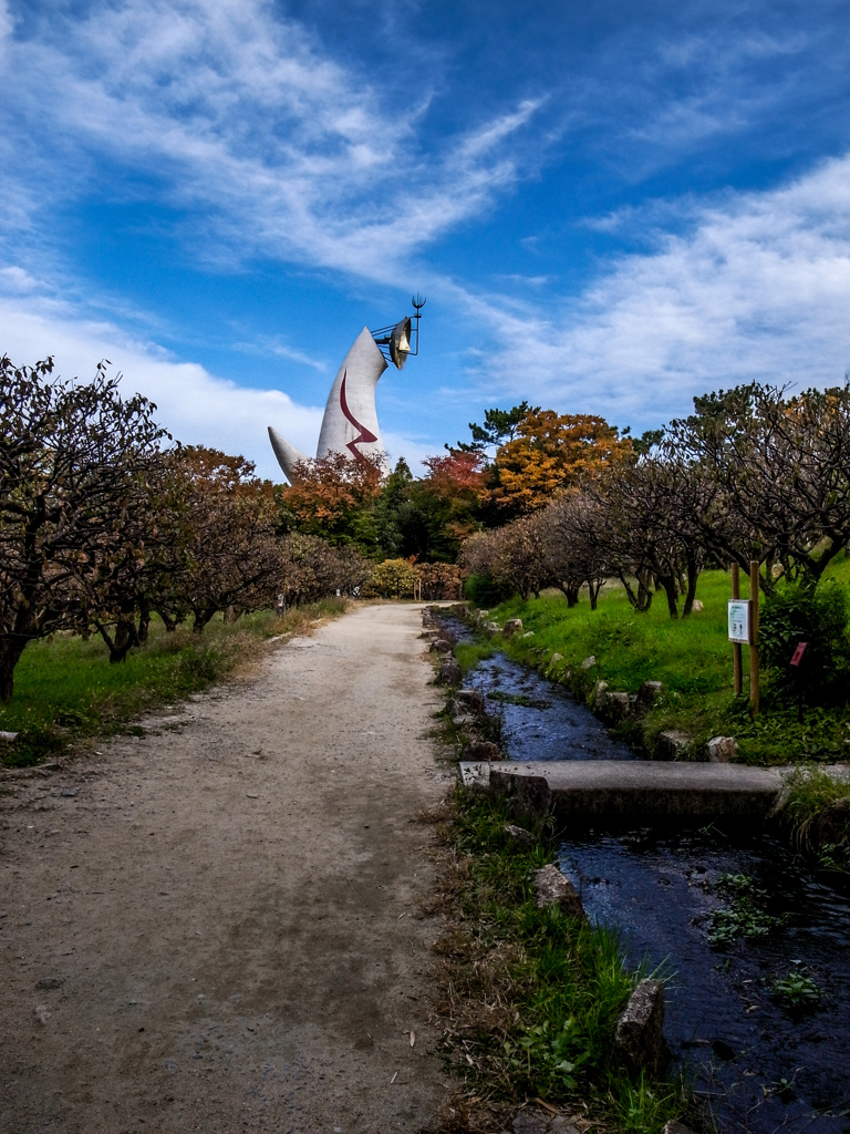 万博記念公園にて