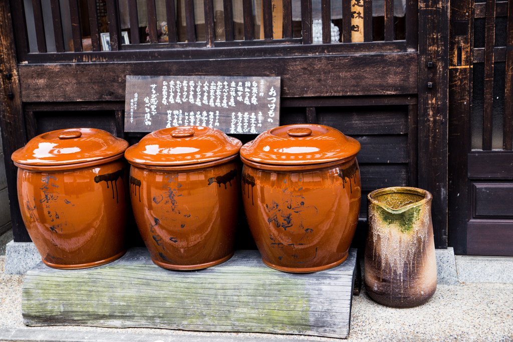 奈良　今井町の街並み