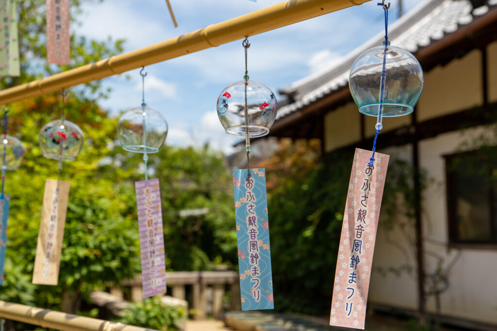 おふさ観音　風鈴祭り