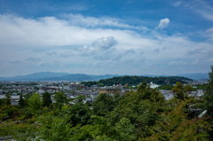 永観堂　多宝塔からの景色