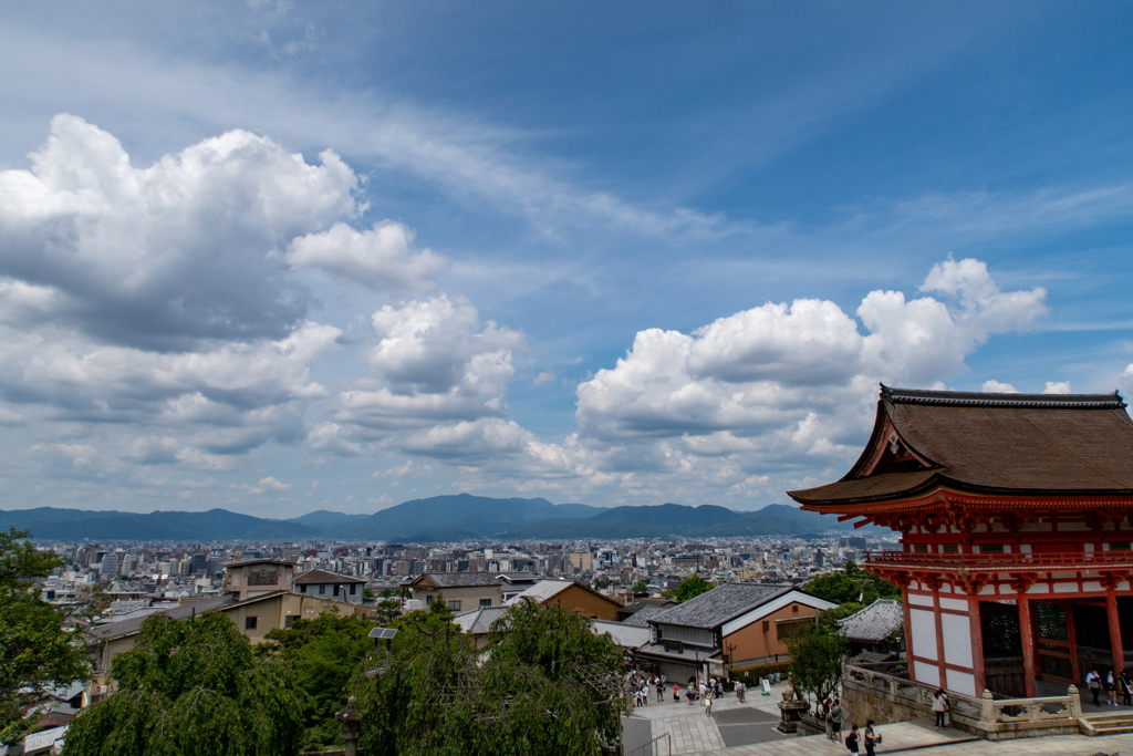 清水寺より