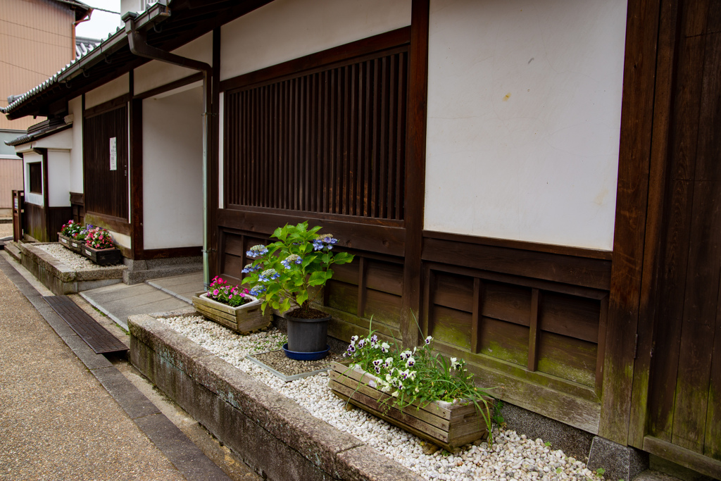 奈良　今井町の街並み
