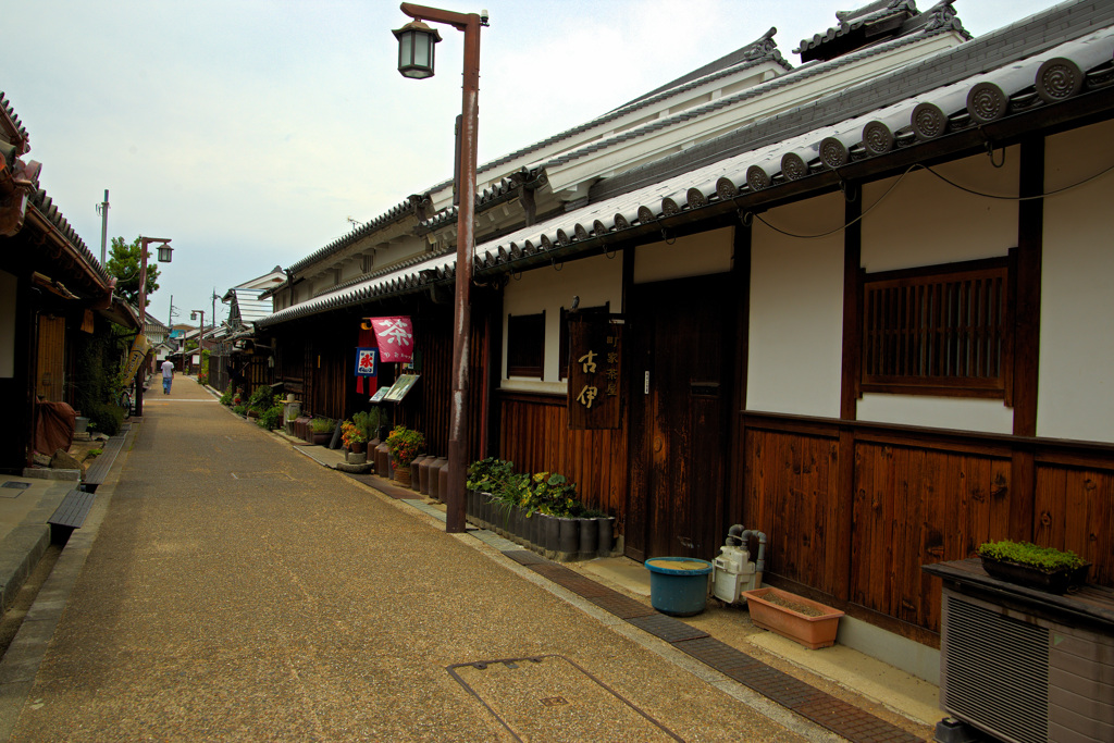 奈良　今井町の街並み