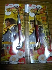 キセル型ボールペンストラップ