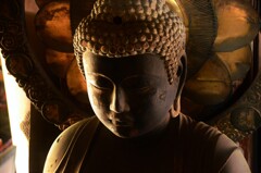 八坂の五重塔内部