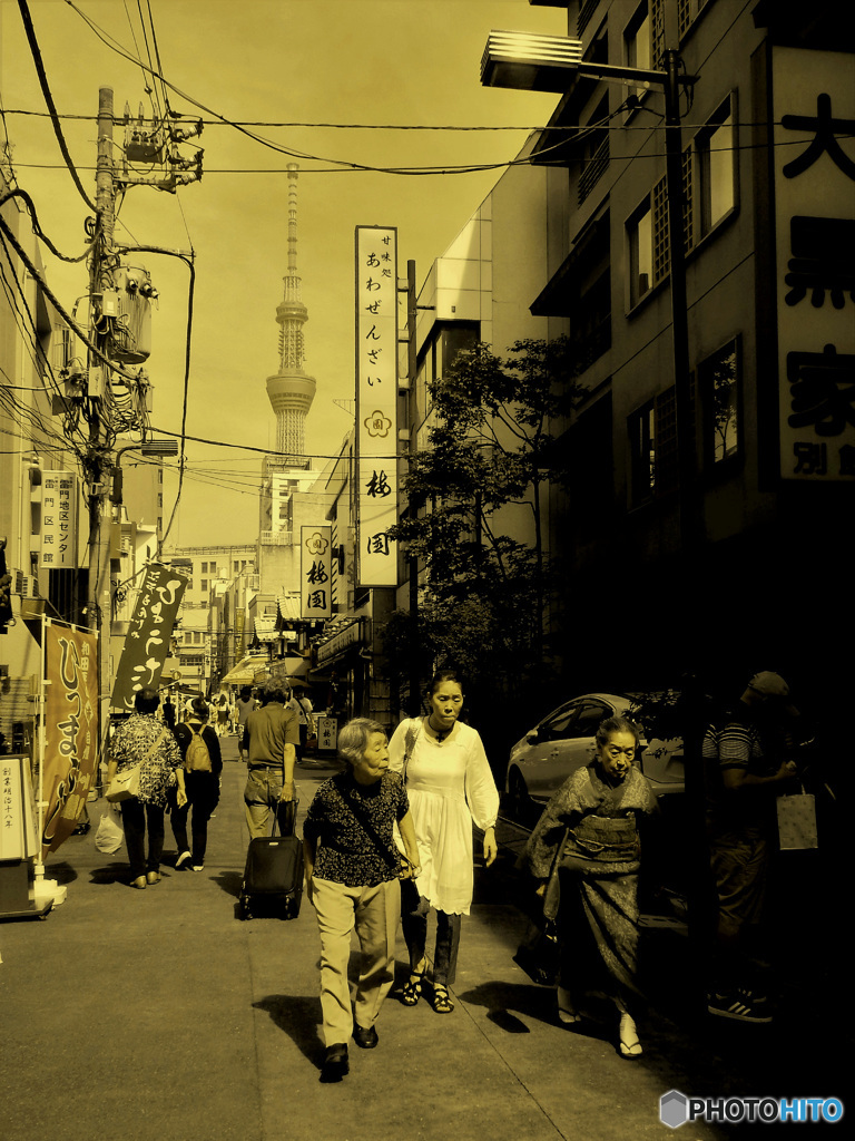 下町の風景