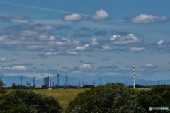 富士山が見えました
