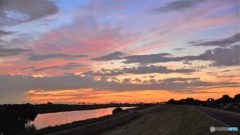 一日が夕日で終る良き日