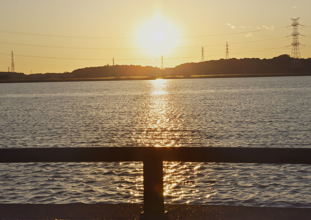 太陽が沈むころ　