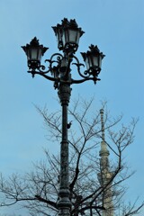 街灯「カブト虫」