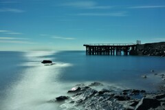 海に還る桟橋 海に還る桟橋