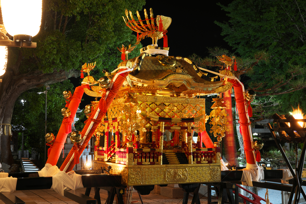 川渡神り神幸祭前夜