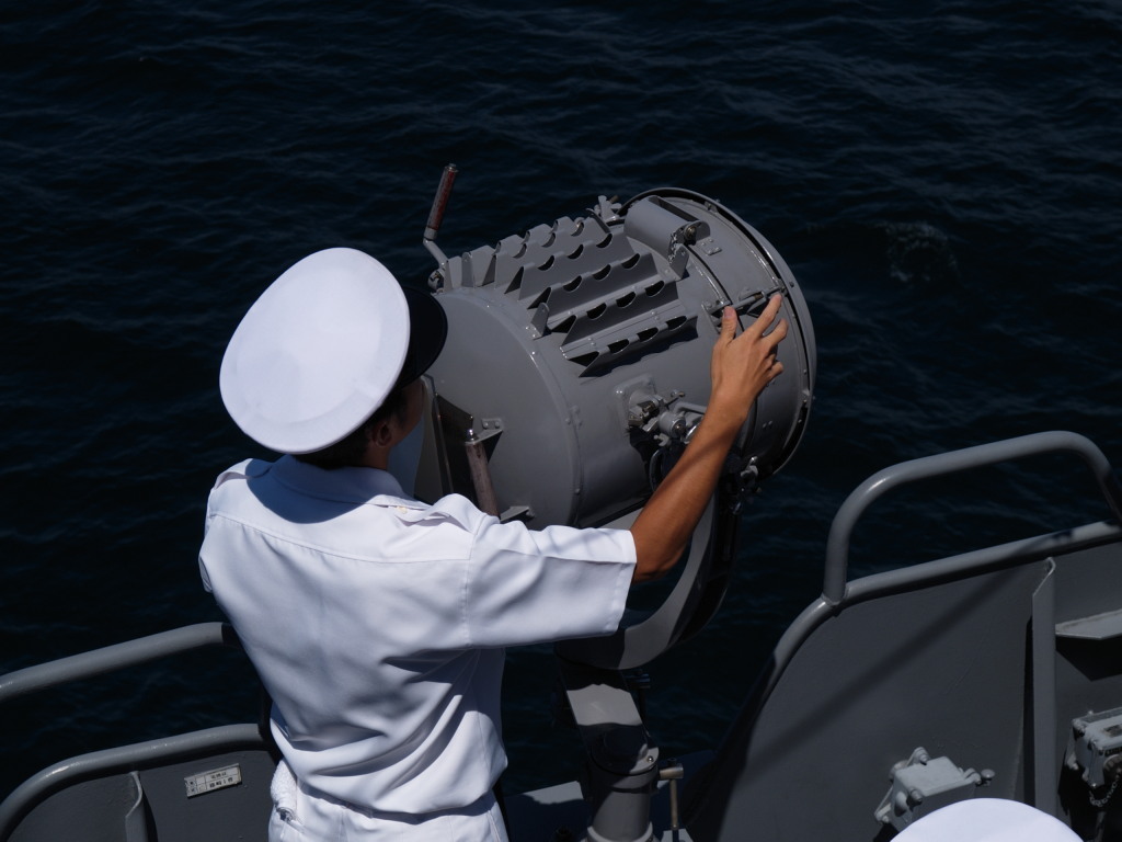 護衛艦せんだい体験航海4